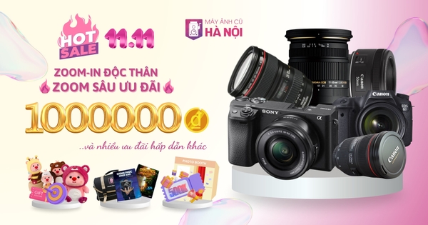 TỔNG HỢP MÁY ẢNH VÀ ỐNG KÍNH SALE ĐẬM GIẢM SÂU NHẤT MACHN THÁNG 11