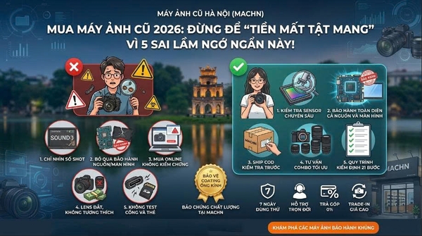 Mua Máy Ảnh Cũ 2026: Đừng Để 