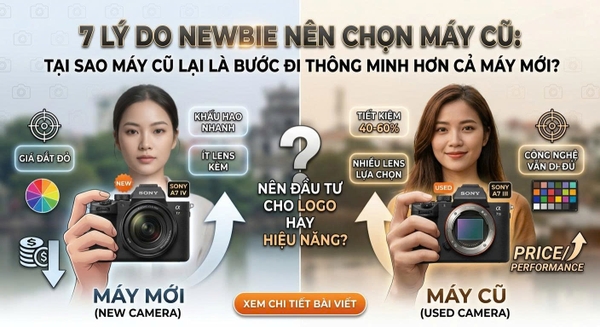 7 Lý Do Newbie Nên Chọn Máy Cũ: Tại Sao Máy Cũ Lại Là Bước Đi Thông Minh Hơn Cả Máy Mới?