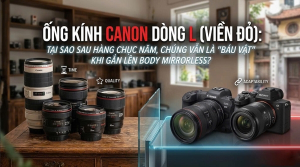 Ống Kính Canon Dòng L (Viền Đỏ): Tại Sao Sau Hàng Chục Năm, Chúng Vẫn Là 