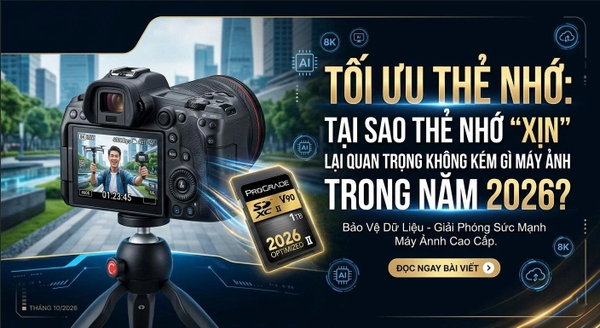 Tối Ưu Thẻ Nhớ: Tại Sao Thẻ Nhớ 