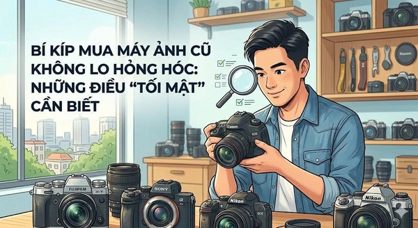 Bí Kíp Mua Máy Ảnh Cũ Không Lo Hỏng Hóc: Những Điều 