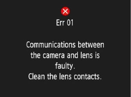 Các lỗi thường gặp ở máy ảnh Canon và khi nào nên thay máy mới