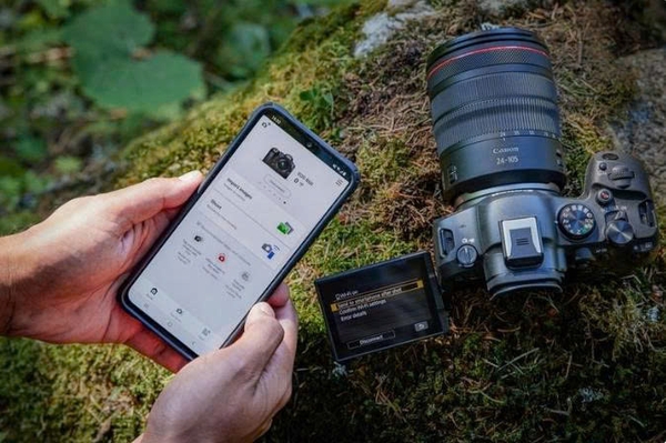 cách chuyển ảnh từ máy ảnh Canon sang điện thoại