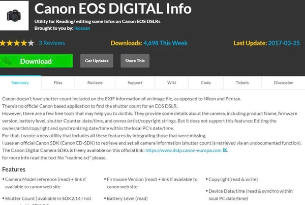 Cách Kiểm Tra Số Shot Trên Máy Ảnh