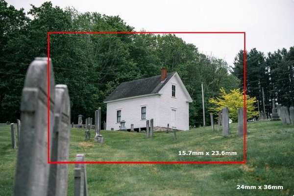 cảm biến Full-frame và APS-C