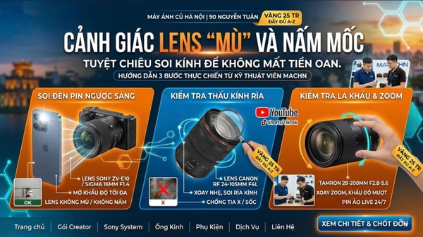  Lens "Mù" Và Nấm Mốc