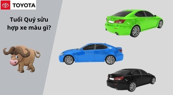 Tuổi sửu mua xe màu gì hợp