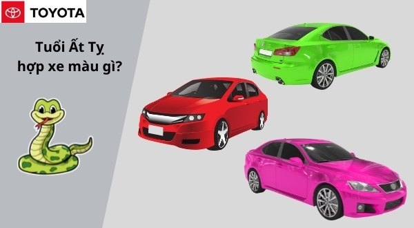 Tuổi Tỵ mua xe màu gì hợp? Tuổi Ất Tỵ mua xe màu gì?