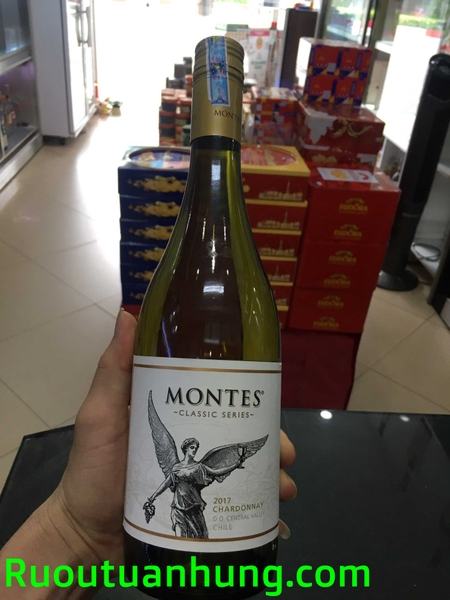 Rượu vang Montes - Classic Series - Chardonnay - dung tích 750ml