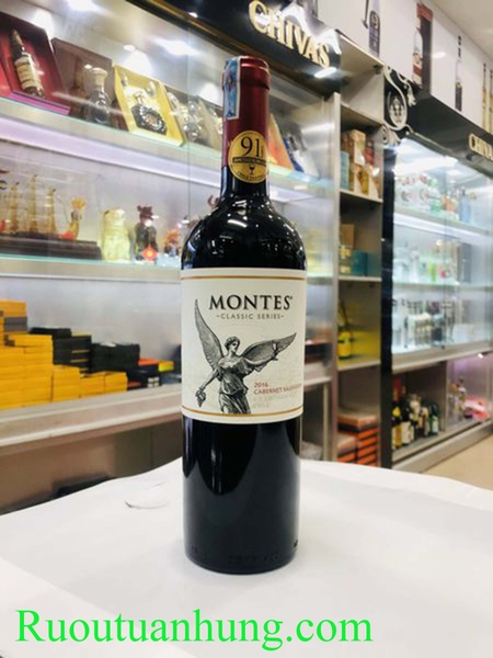 Rượu vang Montes - Classic Series - Cabernet Sauvignon - dung tích 750ml