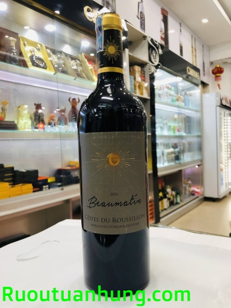Rượu vang Beaumatin Côtes Du Roussillon -  dung tích 750ml