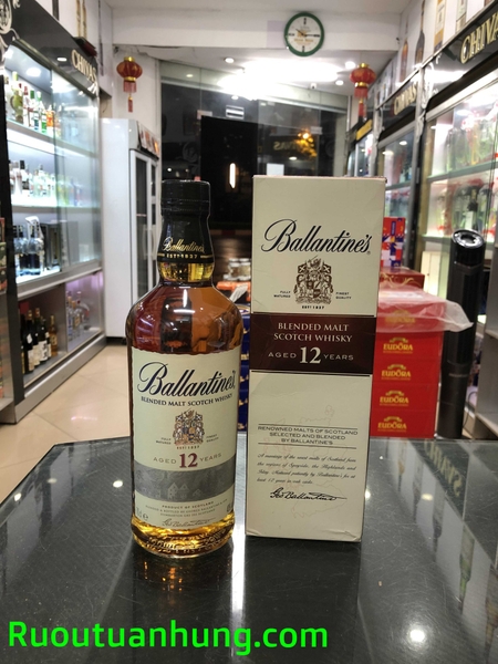 Ballantine's 12 Blended Malt - dung tích 700ml