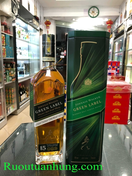 Johnnie Walker Green Label 15 F21 - dung tích 750ml