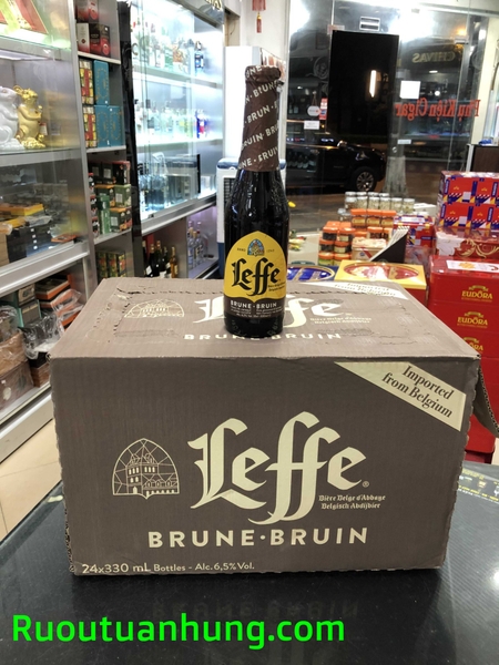 Bia Leffe Brune.Bruin- chai dung tích 330ml