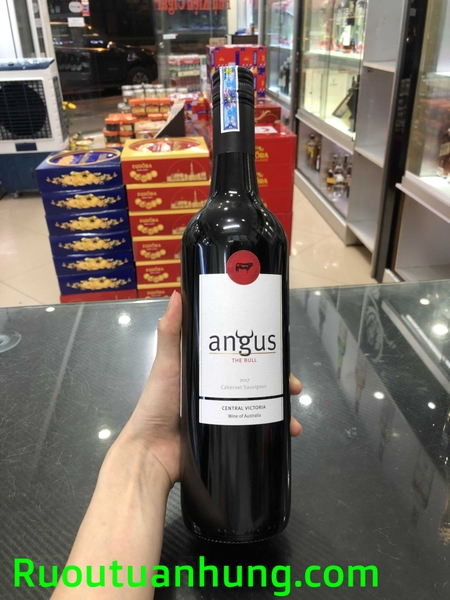 Rượu vang Angus - Cabernet Sauvignon- dung tích 750ml