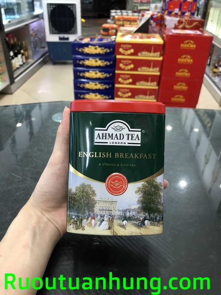 Trà Amad Tea English Breakfast 100g hộp thiếc