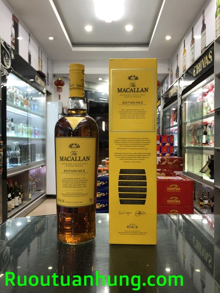 Macallan Edition no 3 - dung tích 700ml