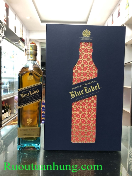 Johnnie Walker Blue Label phiên bản hộp quà F21 - dung tích 750ml