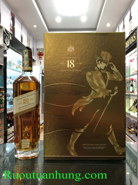 Johnnie Walker 18 Phiên bản hộp quà F21 - dung tích 750ml