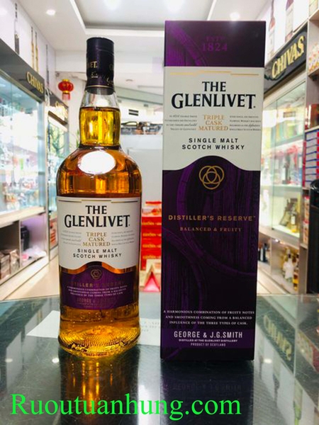 Glenlivet Triple Cask Matured Distiller's Reserve - dung tích 1lít