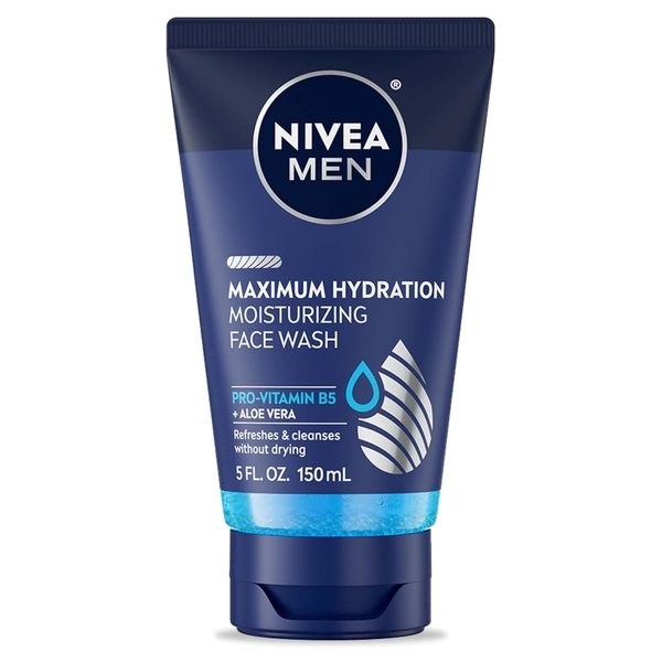 Sữa rửa mặt dưỡng ẩm tối đa cho nam NIVEA MEN Maximum Hydration Moisturizing Face Wash 150ml