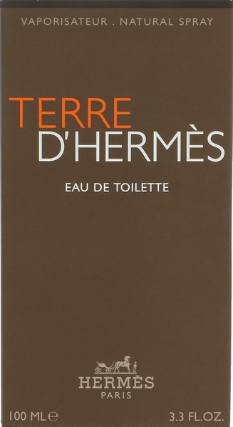 Nước hoa nam HERMÉS Terre D'Hermes Eau de Toilette spray for Men 100ml - Hàng chính hãng