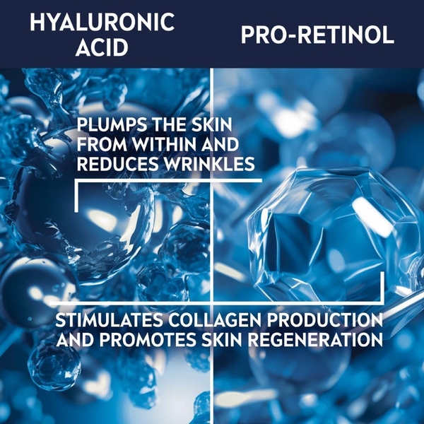 Kem chống lão hóa nam Nivea Men Anti-Age Hyaluron SPF15 Moisturising Cream với Hyaluronic và Pro-Retinol, SFP15 50ml