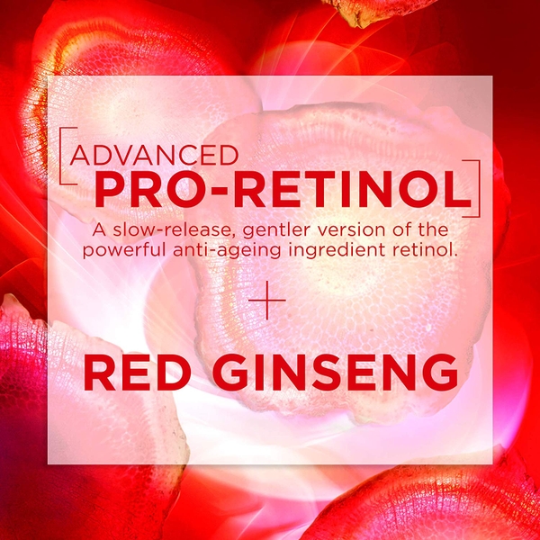 Kem dưỡng da tinh chất nhân sâm và retinol giúp da săn chắc và sáng khỏe L'Oreal Paris Revitalift Energising Red Day Cream 50ml