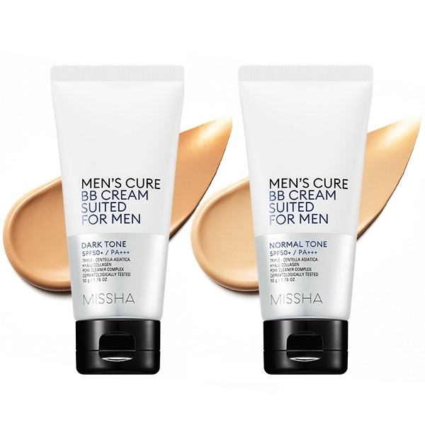 Kem Nền Cho Nam Chống Nắng Dưỡng Da MISSHA MEN'S CURE BB CREAM SUITED FOR MEN SPF50 PA 50g