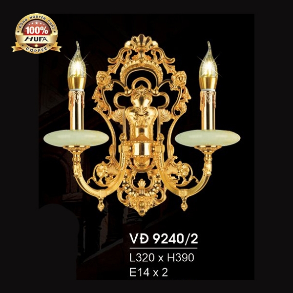 đèn trang trí nội thất của mọi nhà Đèn vách đồng gắn tường VĐ 9240/2 | ĐÈN ĐIỆN KIÊN LƯỢC