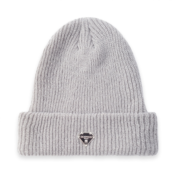 RICHNESS CORE KNIT WOOL HAT (GREY)