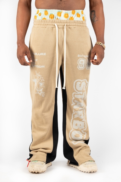 RICHNESS STARBOY FLARED SWEATPANTS