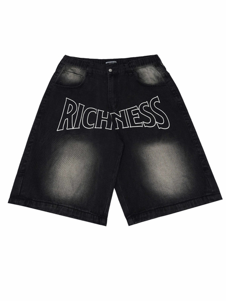 RICHNESS BAGGY JEANS SHORT