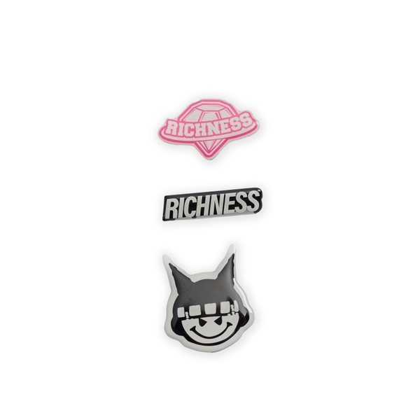 RICHNESS 3 PIN ICONIC LOGO
