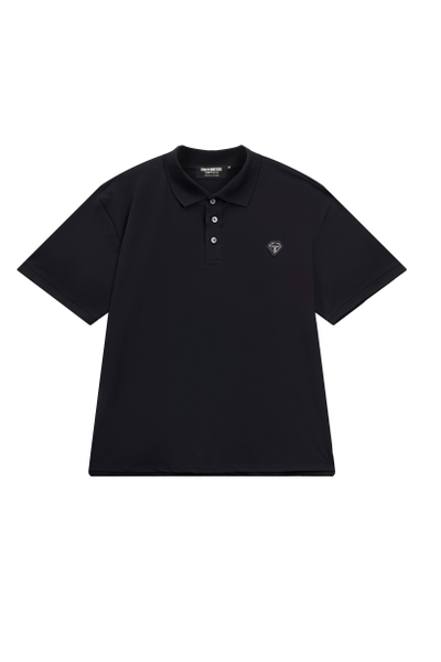 RICHNESS DIAMOND POLO (BLACK)