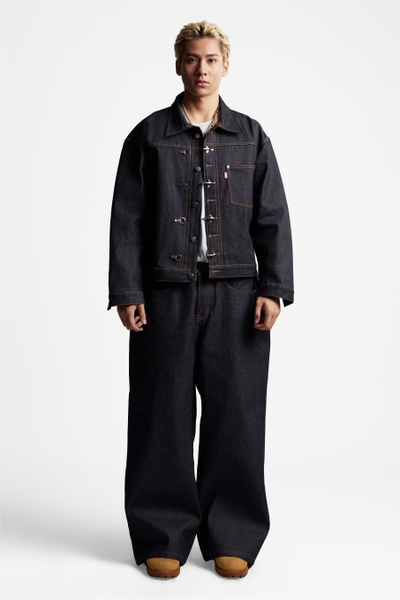 RICHNESS DIAMOND INDIGO RAW DENIM JACKET