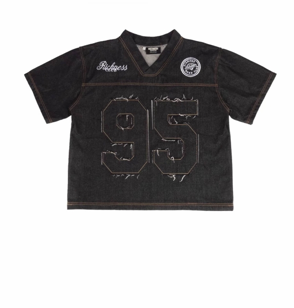 RICHNESS JERSEY RAW SELVEDGE DENIM