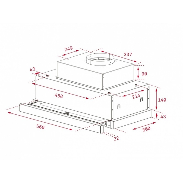 Máy Hút Mùi TEKA CNL 6815 PLUS