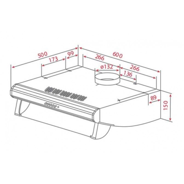 Máy Hút Mùi TEKA C 6420 BK BLACK
