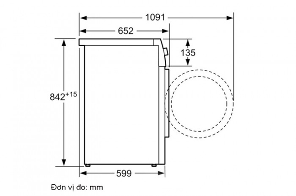 Máy Sấy BOSCH WTB86201SG