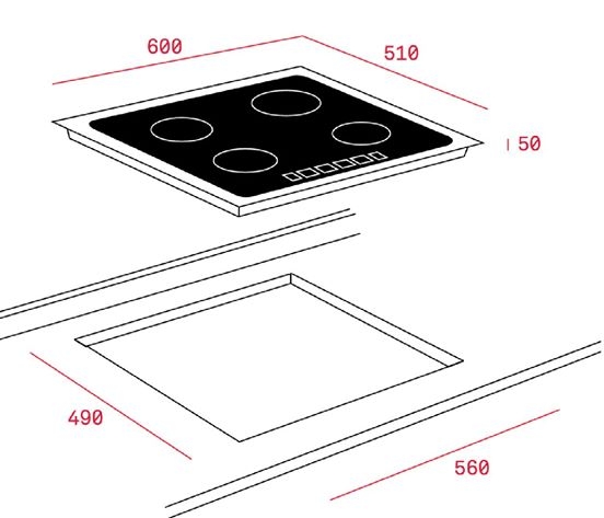 Bếp Từ TEKA IR IZC 63630 BK MST