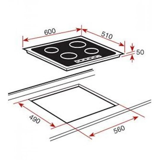 Bếp Điện TEKA TR 6320