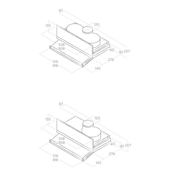Máy Hút Mùi Elica Ciak Lux