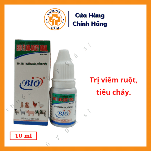 Bio Flordoxy Oral 10ml Chính Hãng Giá Tốt Phân Phối Thuốc Thú Y