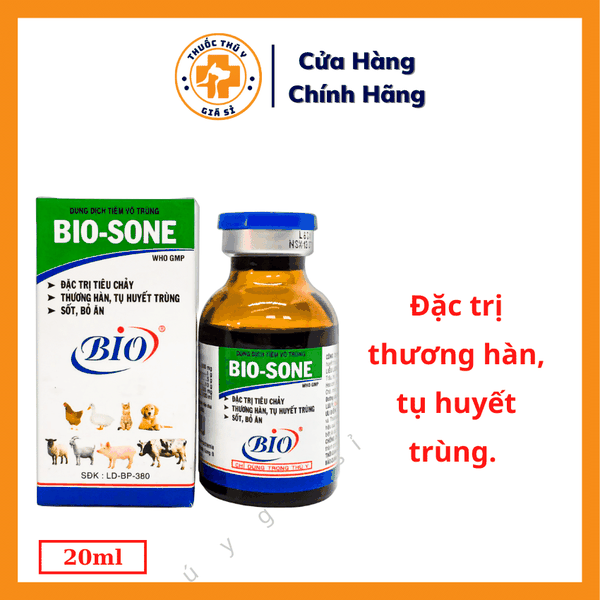 Bio Sone 20ml Chính Hãng Giá Tốt Phân Phối Thuốc Thú Y