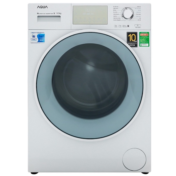 Máy giặt Aqua 9.5 kg Inverter AQD-D950E W giá rẻ có trả góp | Điện máy Hoàng Gia