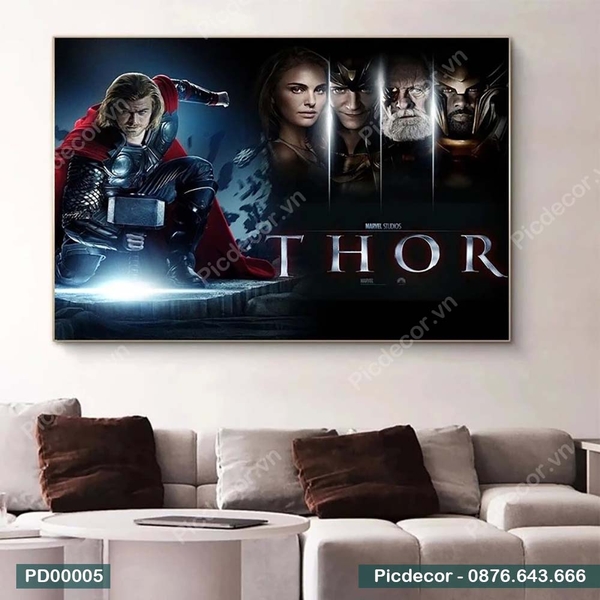 Tranh Thor Treo Tường