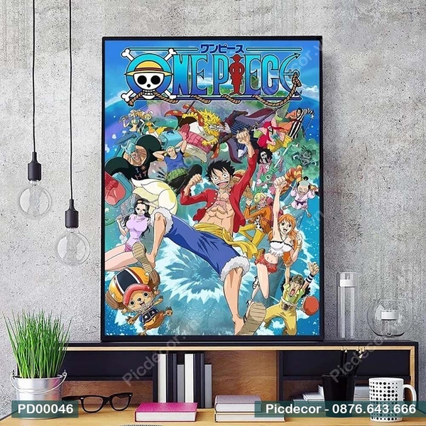 Tranh Băng Hải Tặc Luffy