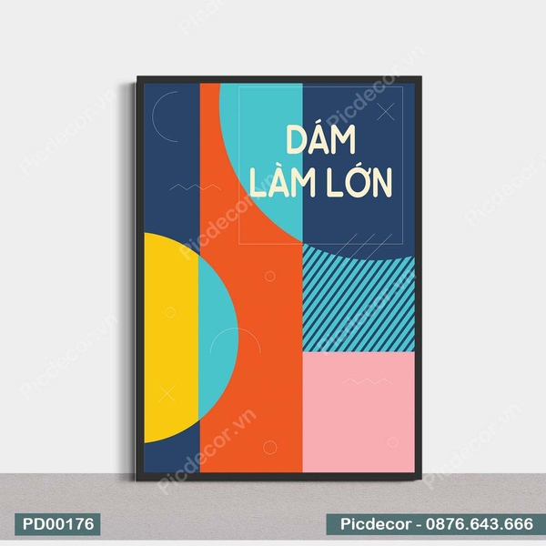Tranh Động Lực Dám Nghĩ Lớn 2